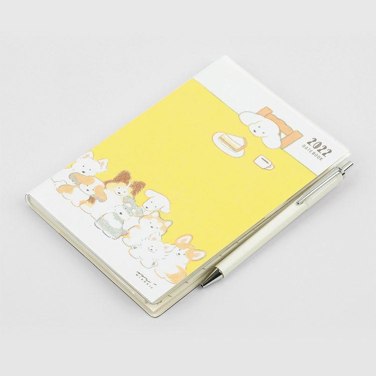 Midori MD 2022 Pocket Diary B6 Dog