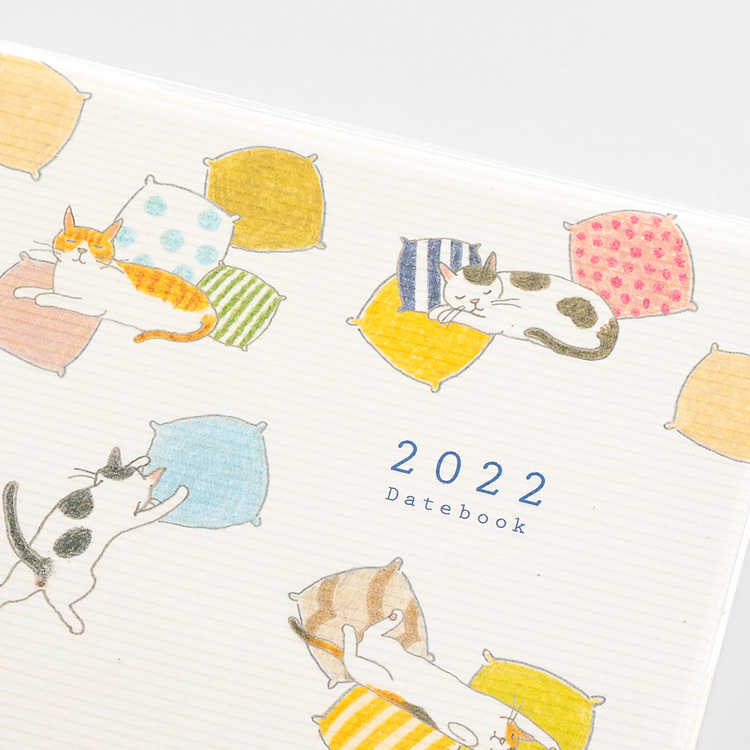 Midori MD 2022 Pocket Diary B6 Cat
