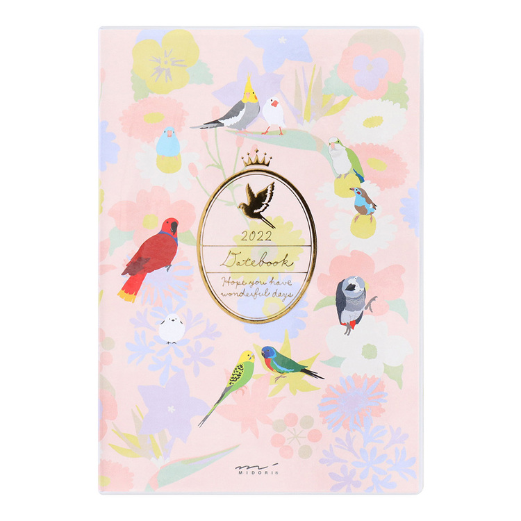 Midori MD 2022 Pocket Diary B6 Bird