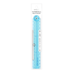 Midori Multi Ruler [30 cm] Blue