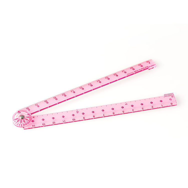 Midori Multi Ruler [30 cm] Pink