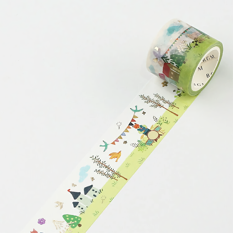 BGM Washi Tape Forest Concert 30 mm