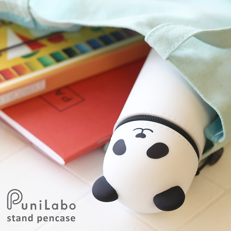 Lihit Lab Smart Fit PuniLabo Stand Pen Case Panda