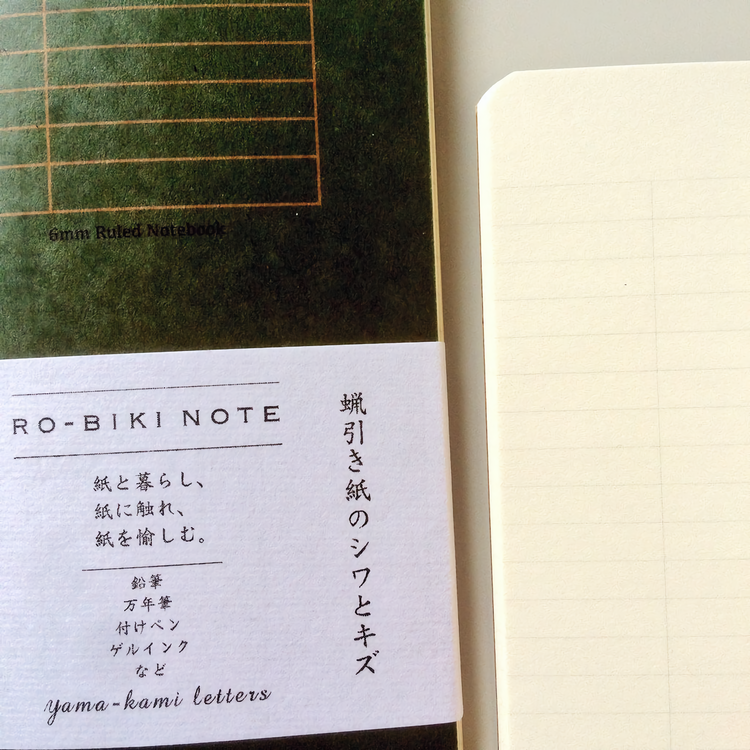 Yamamoto Ro-Biki Notebook Basic Linjerad