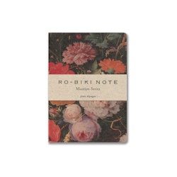 Yamamoto Ro-Biki Notebook Museum Flower Dot grid