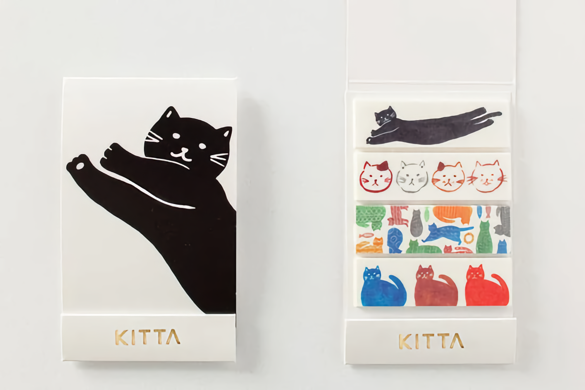 KITTA Basic Cat Washi Tape