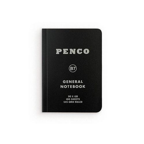 Penco Soft PP Notebook [B7] Black