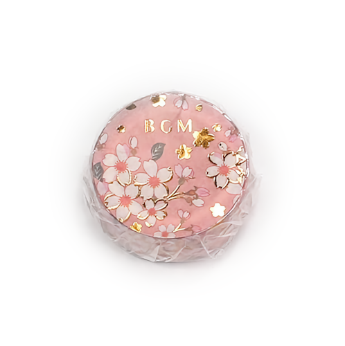 BGM Washi Tape Special Foil Cherry Blossom 15 mm