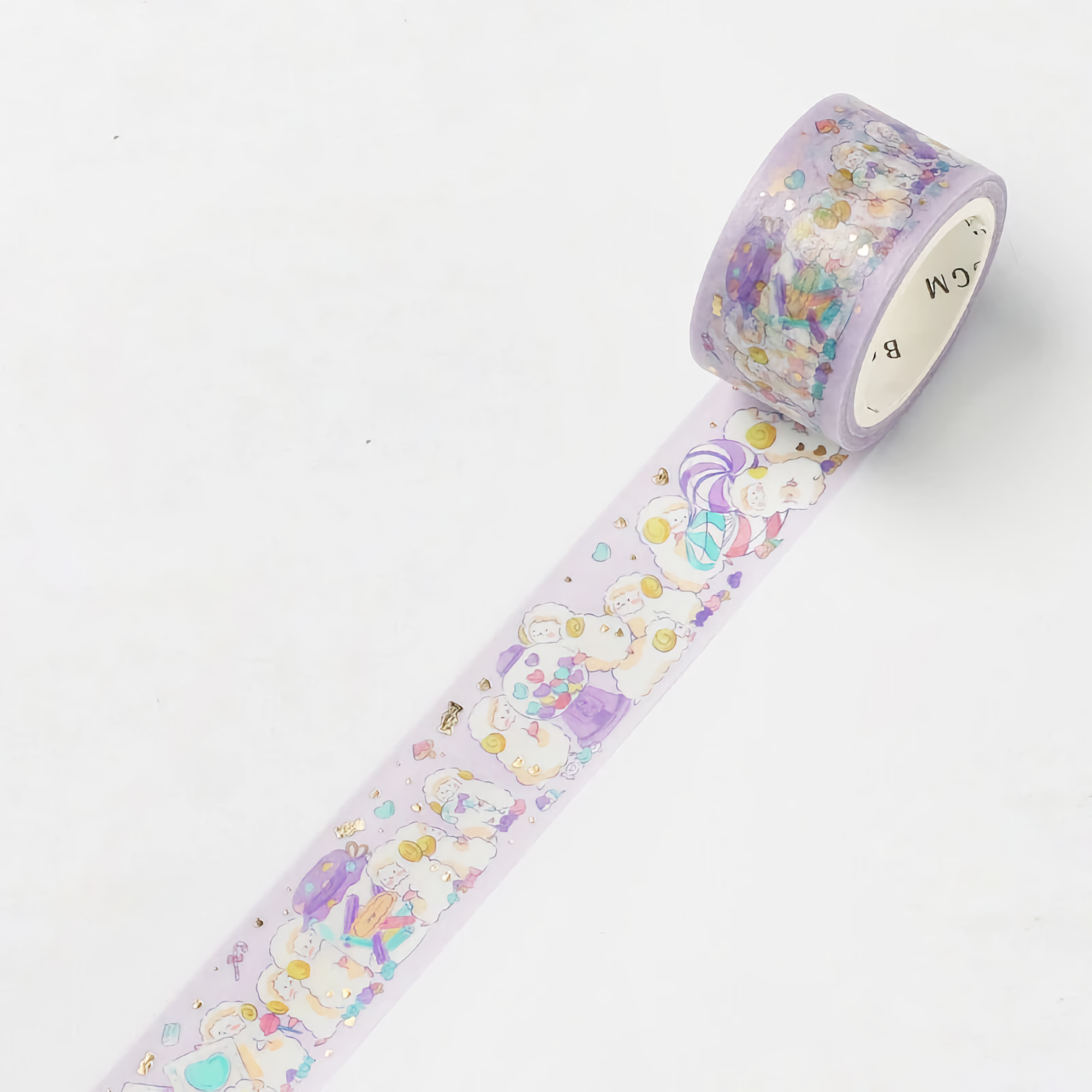 BGM Washi Tape Special Foil Animal Party Candy 20 mm