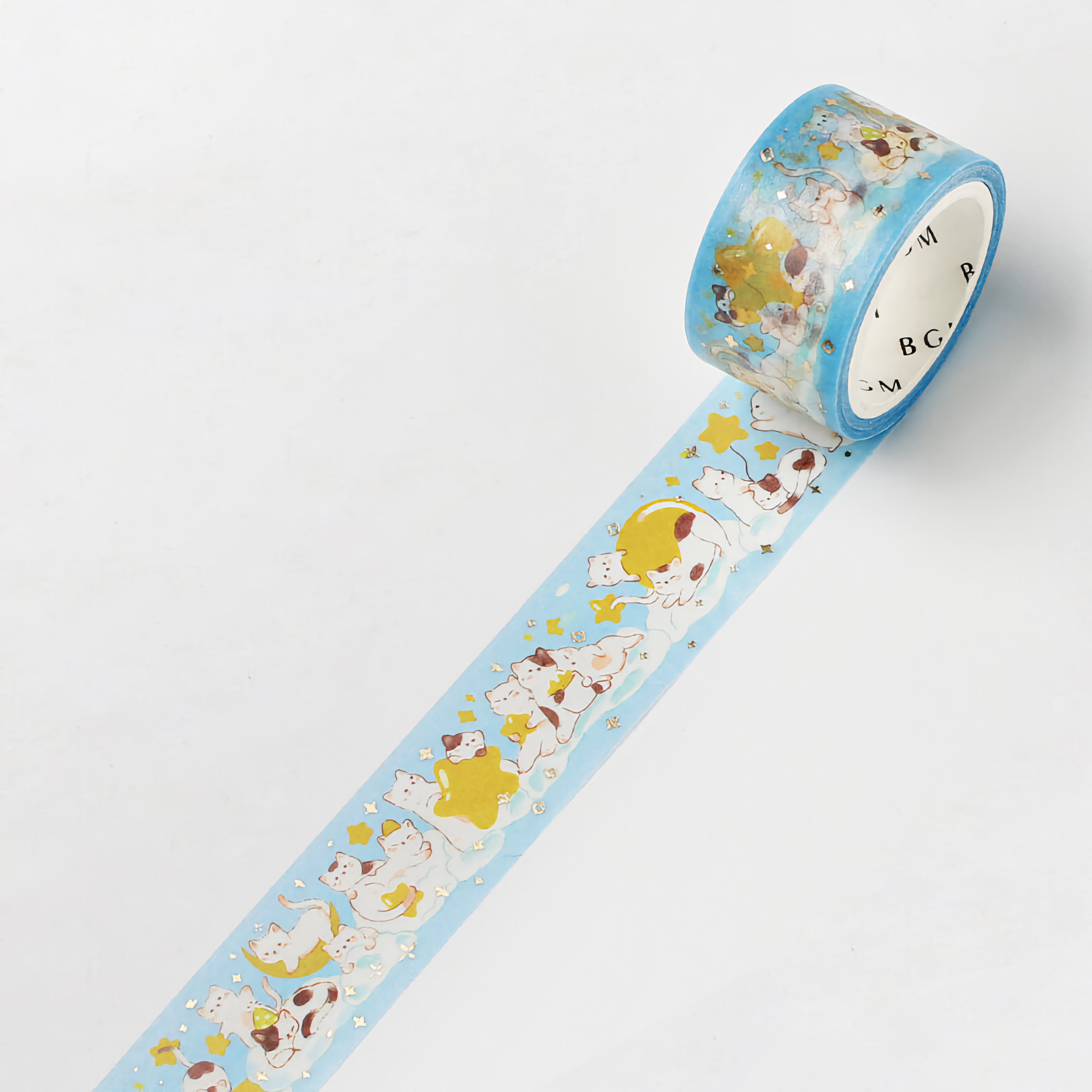 BGM Washi Tape Special Foil Animal Party Serenade 20 mm