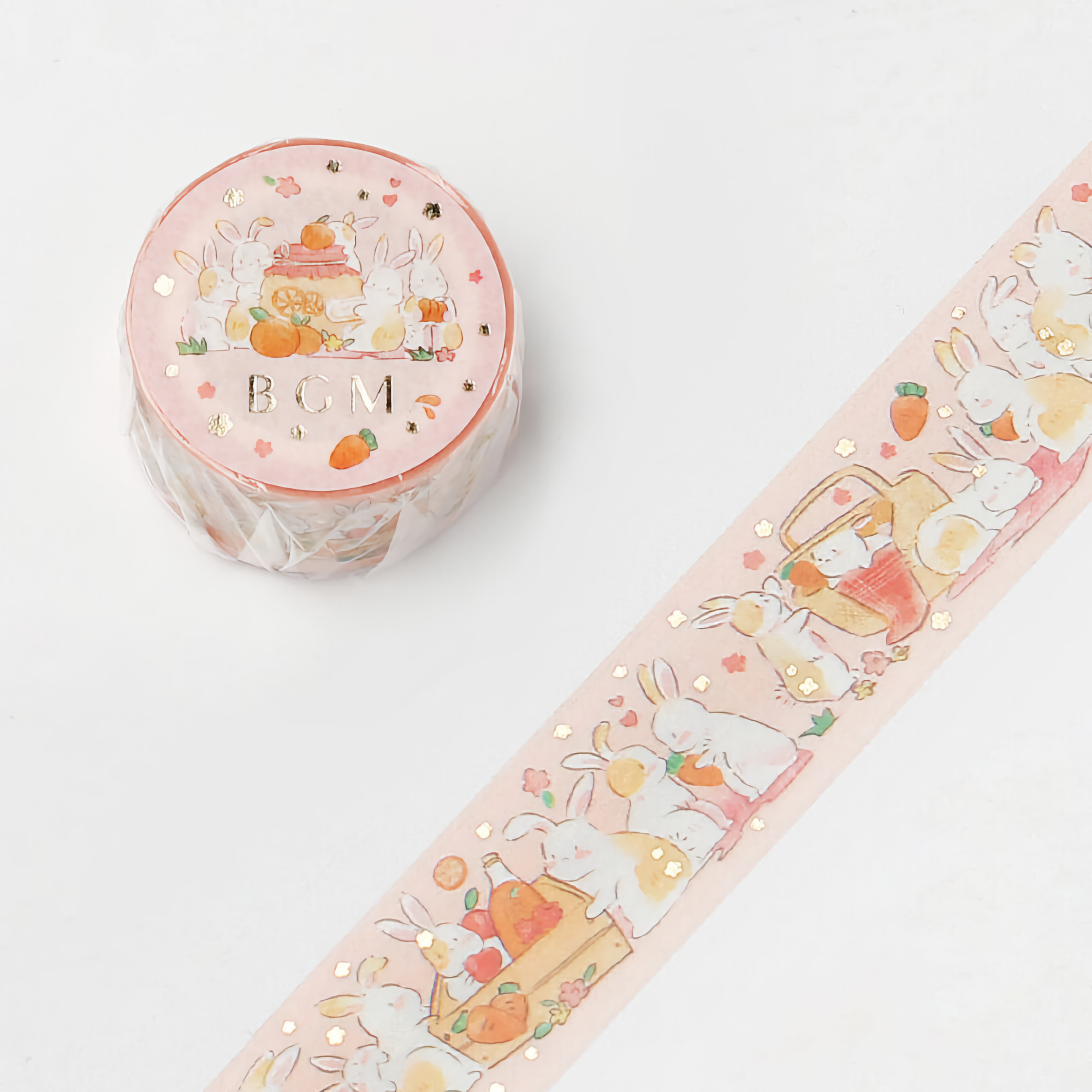 BGM Washi Tape Special Foil Animal Party Picnic 20 mm