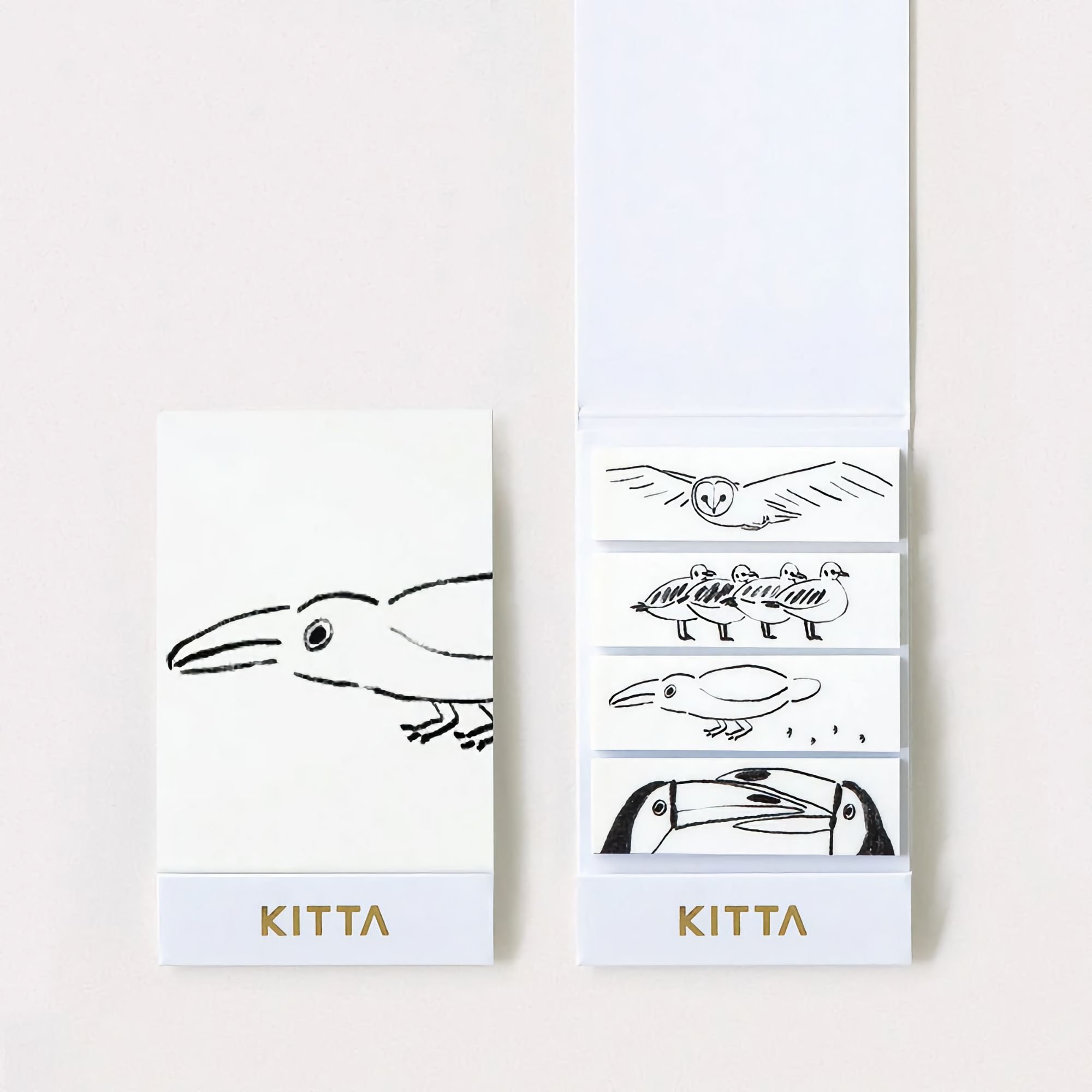 KITTA Basic Bird Washi Tape