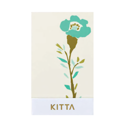 KITTA Basic Flower 4 Washi Tape