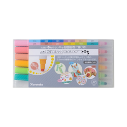 Kuretake ZIG Clean Color Dot 12 pack