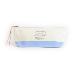 The Superior Labor Cotton Canvas Pouch Shallow Light Blue