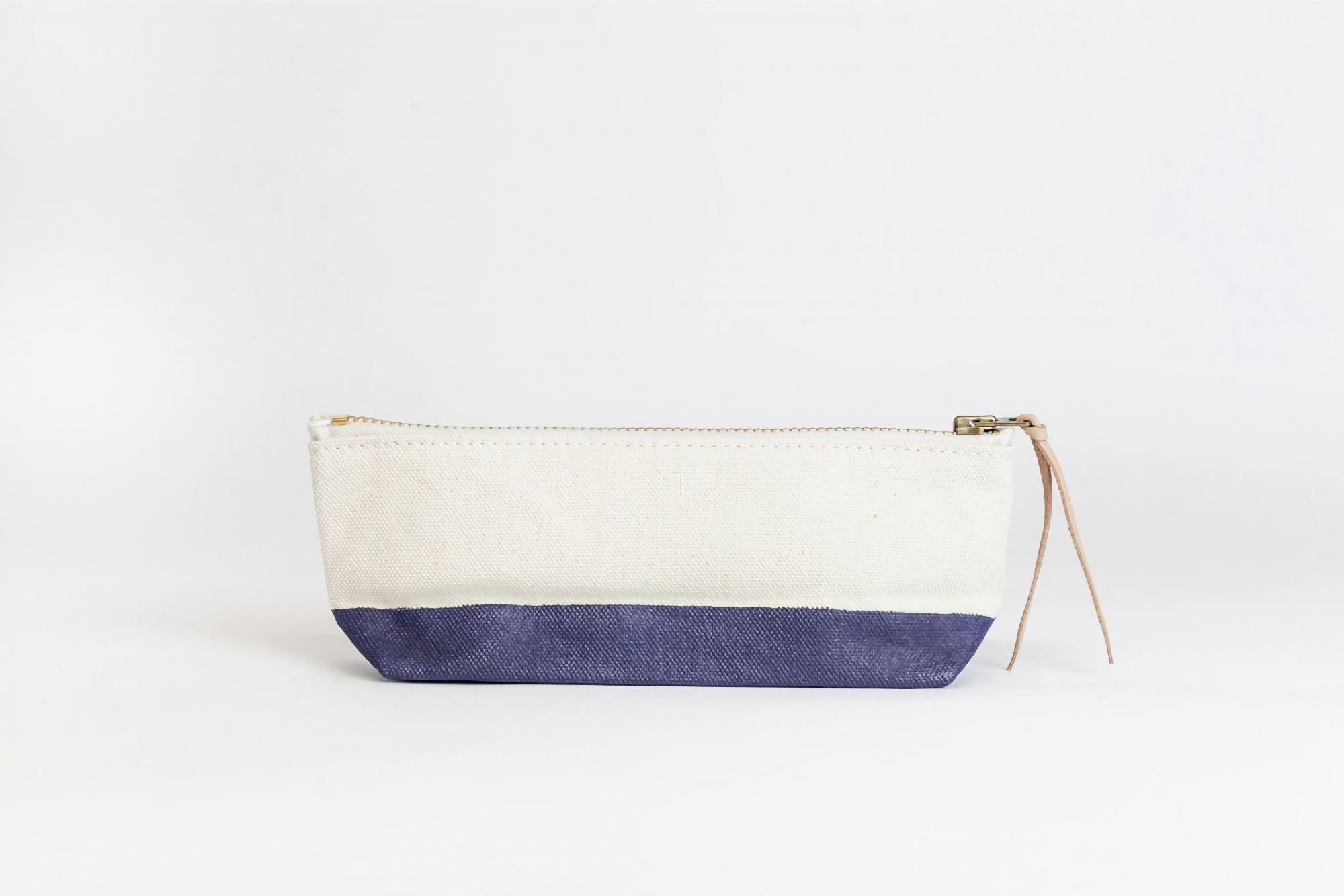 The Superior Labor Cotton Canvas Pouch Shallow Navy