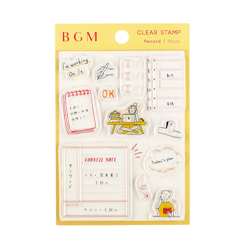 BGM Clear Stamp Study