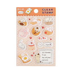 BGM Clear Stamp Sweet Cat