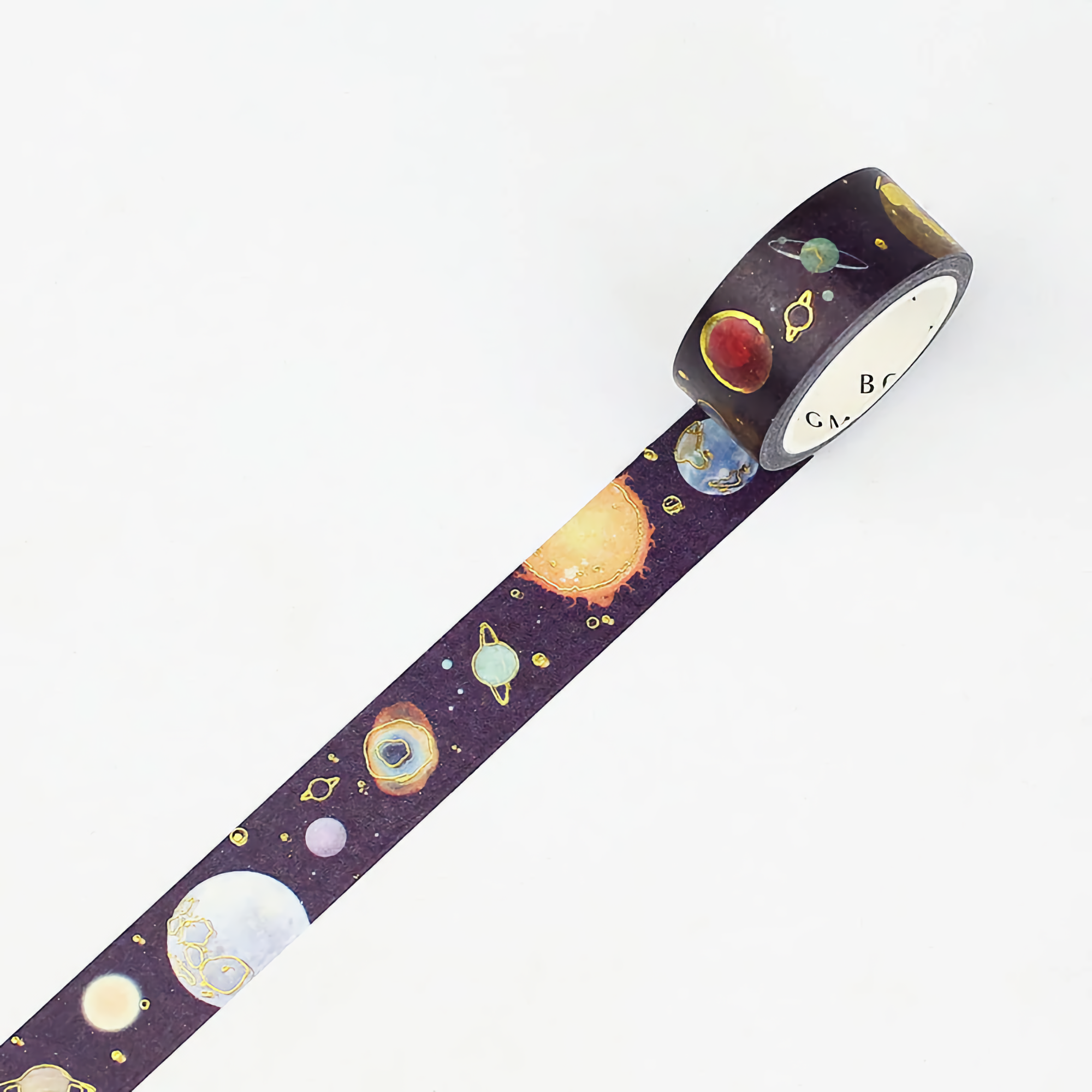 BGM Washi Tape Special Foil Planets 15 mm