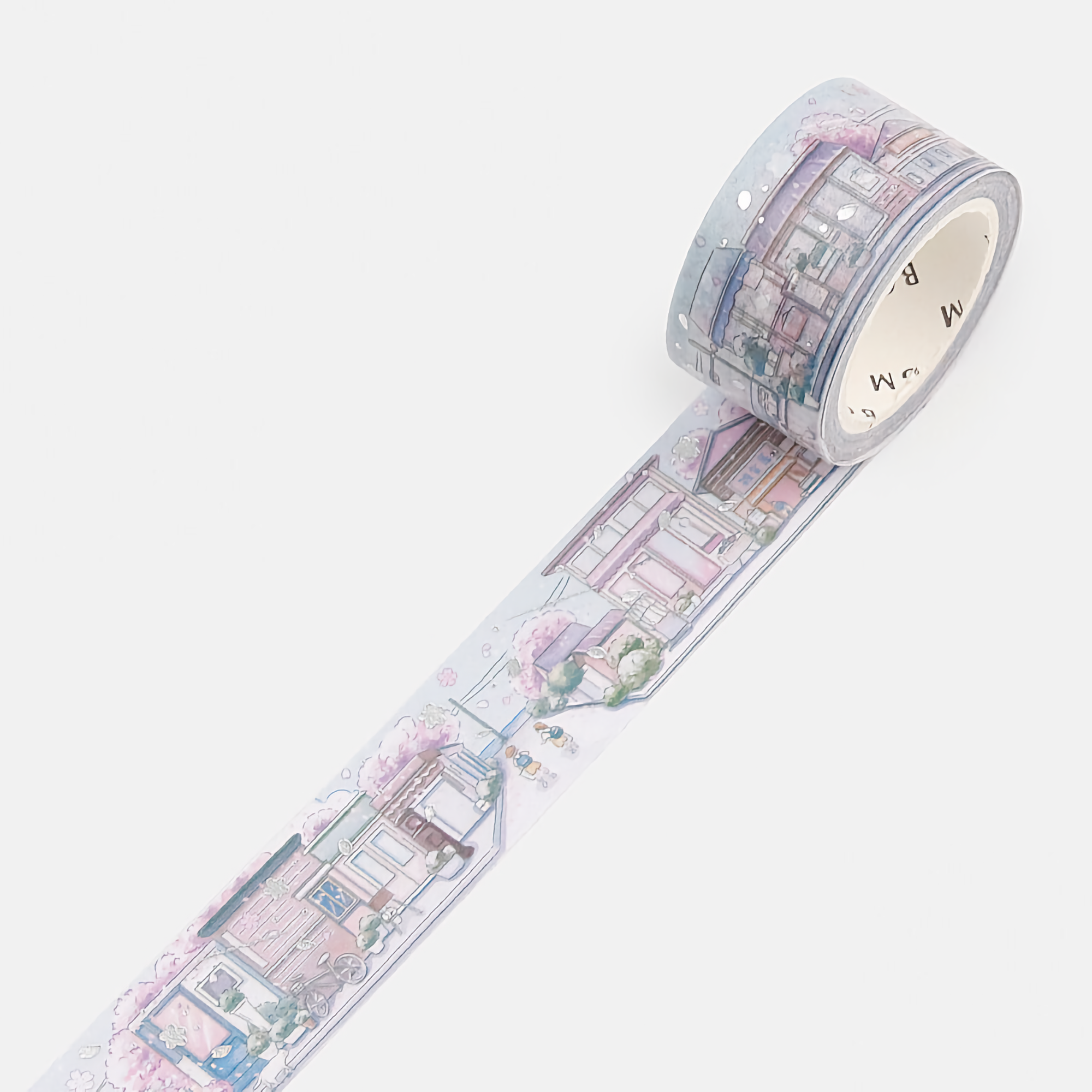 BGM Washi Tape Little World City by the Sea 20 mm