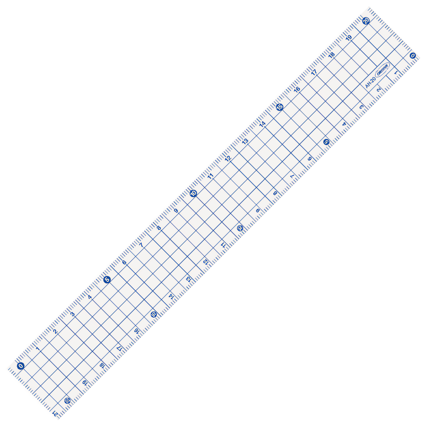 Kyoei Orions Grid Ruler 20 cm Blue