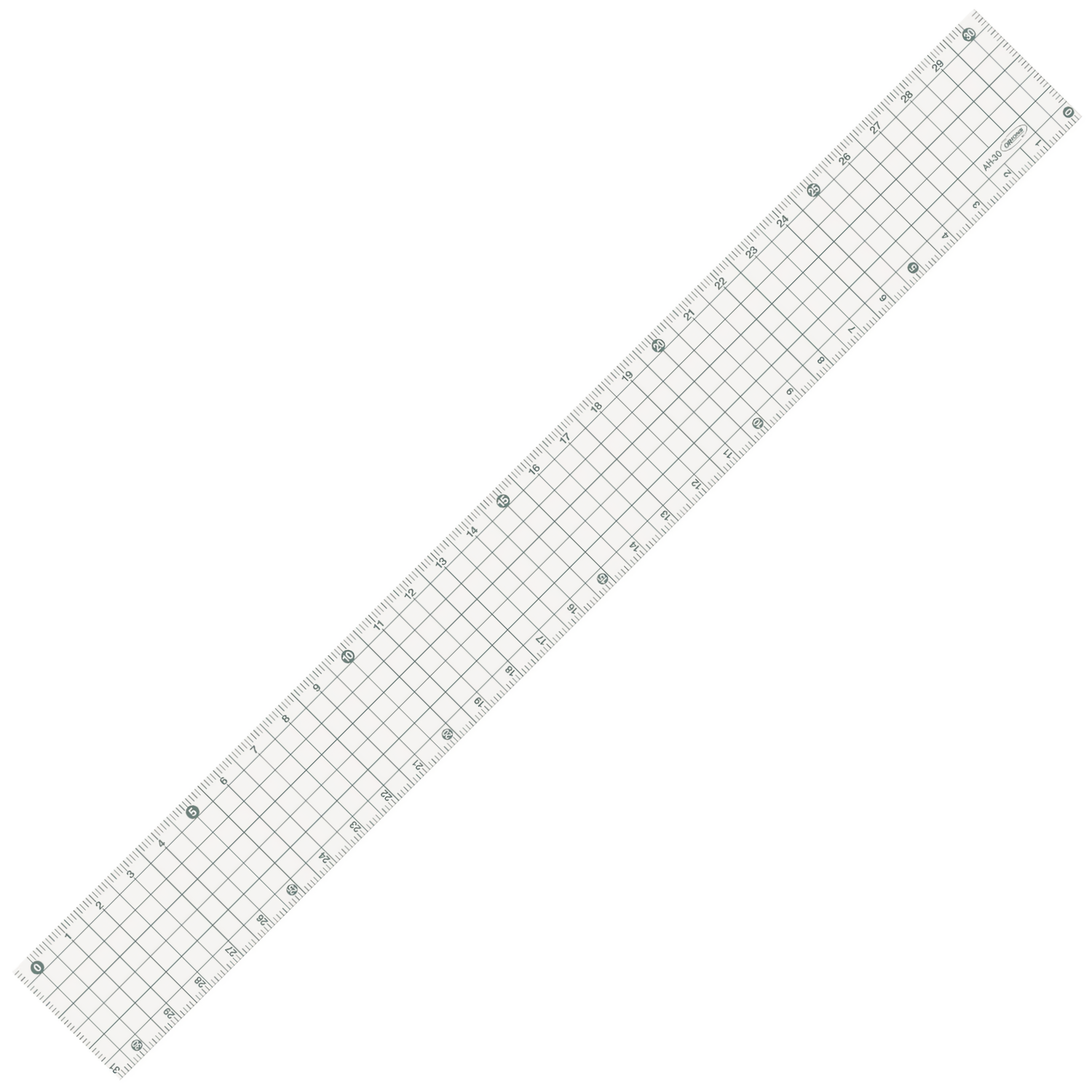 Kyoei Orions Grid Ruler 30 cm Smoke