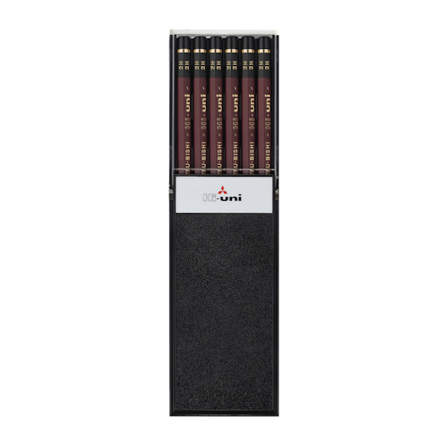 Uni Mitsubishi Hi-Uni Pencil 2H (12-pack)