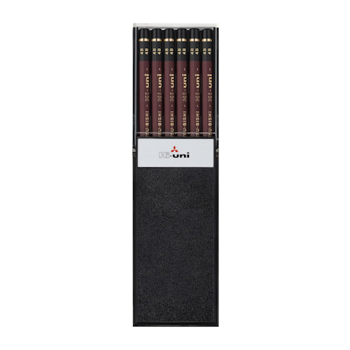 Uni Mitsubishi Hi-Uni Pencil 4B (12-pack)