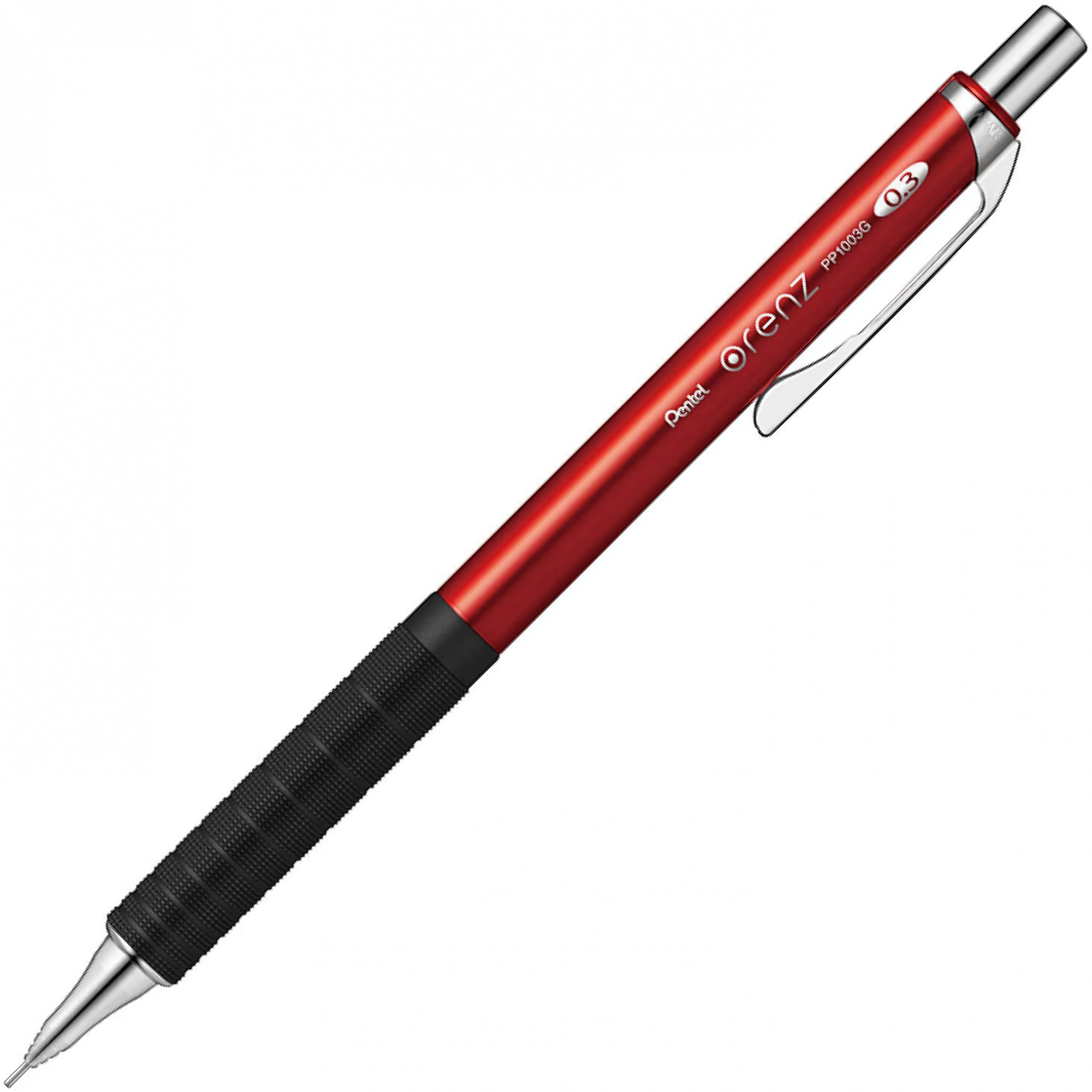 Pentel Orenz Metal Grip 0,3 mm Red