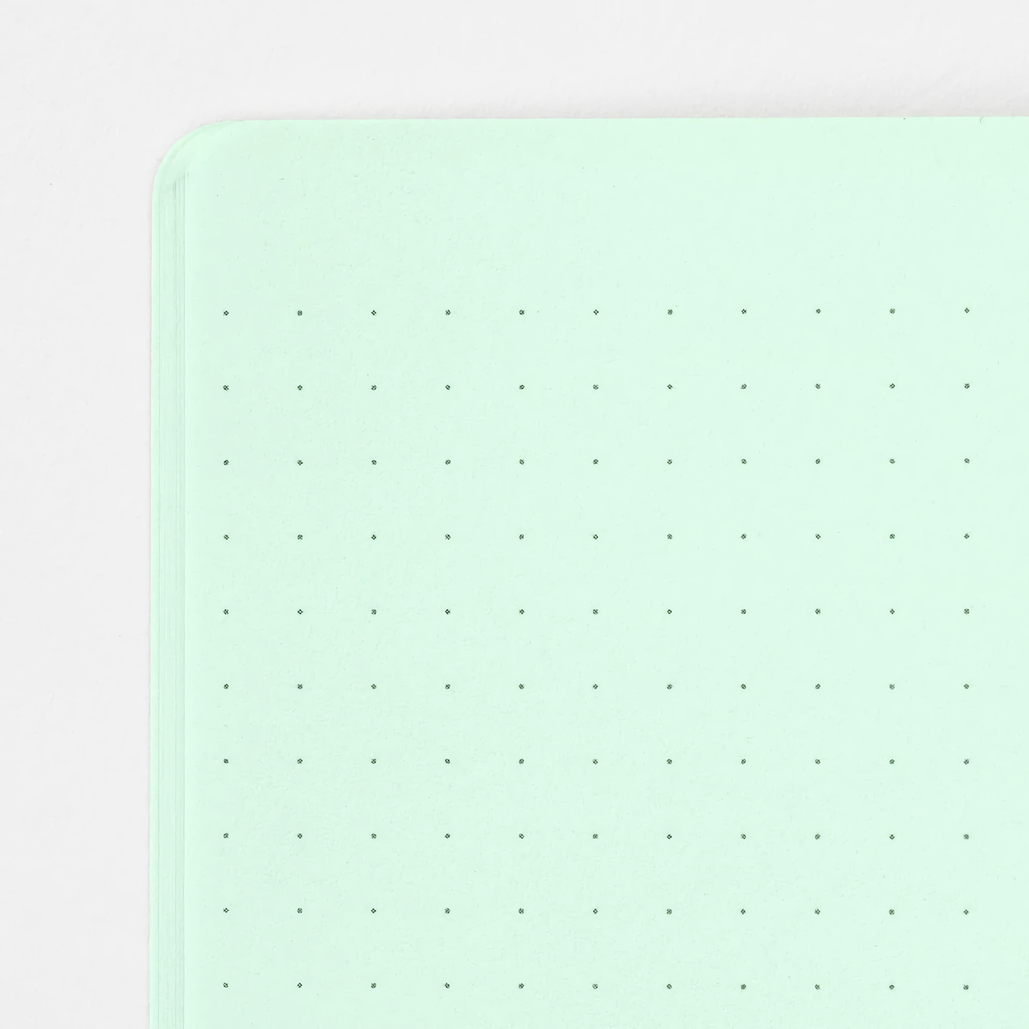 Midori Color Dot Grid Notebook A5 Green