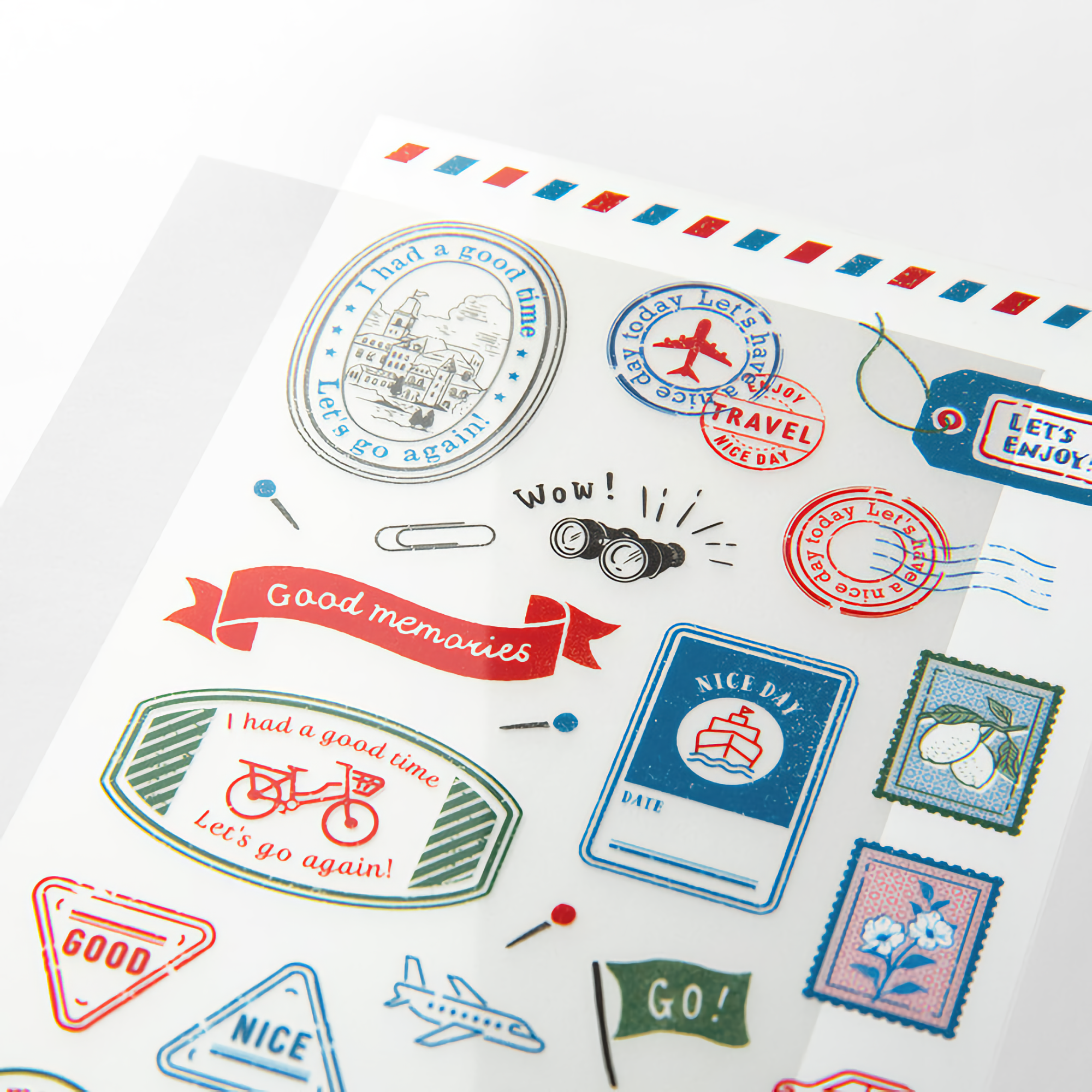 Midori Transfer Stickers Stamps