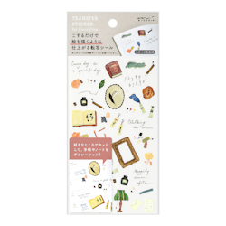Midori Transfer Stickers Stationery