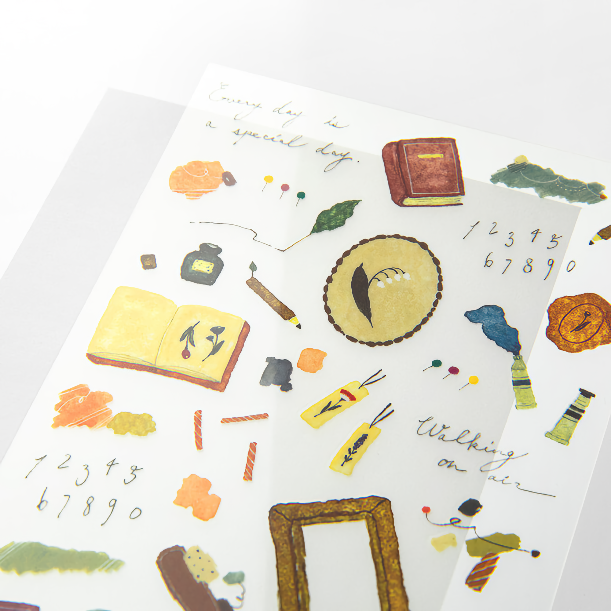 Midori Transfer Stickers Stationery