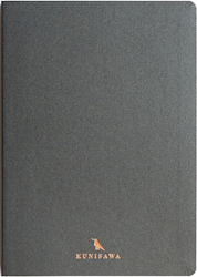 Kunisawa Find Note Hard Notebook Dark Gray