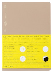 Stálogy 018 365 Days Notebook [A5] Cappuccino Beige [Limited Edition]
