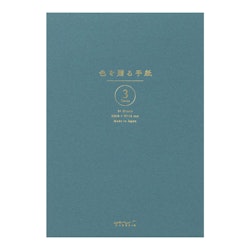 Midori Letterpad A5 Giving a Color Blue
