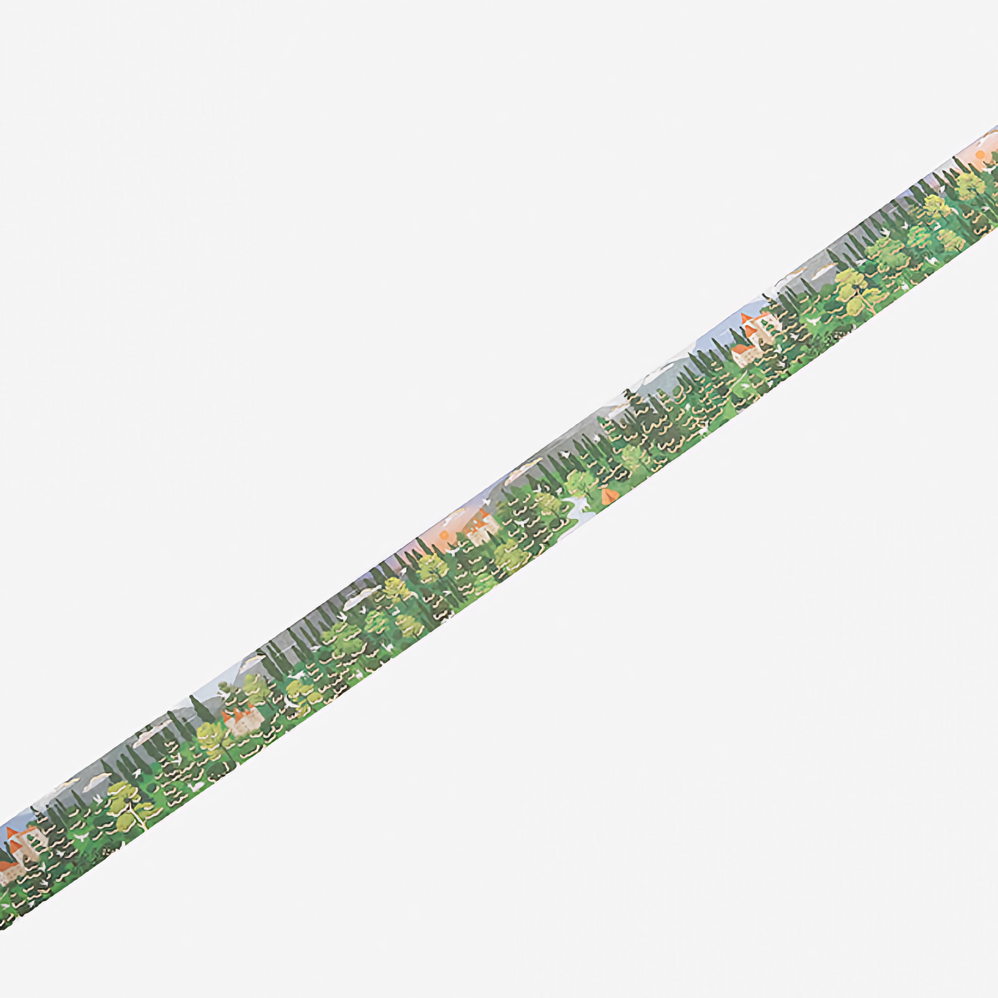 BGM Washi Tape Little World Forest Landscape 20 mm