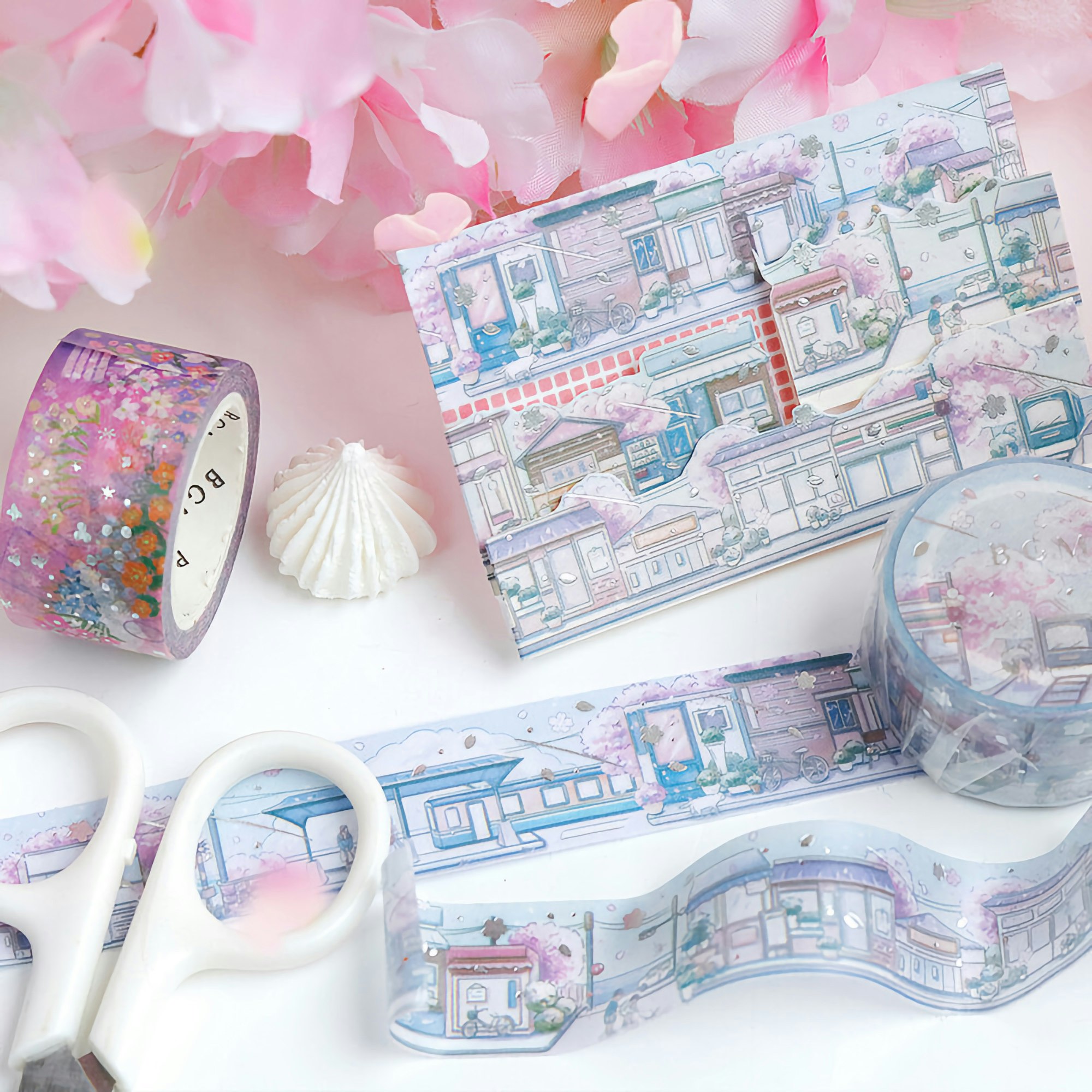 BGM Washi Tape Little World Firefly Garden 20 mm