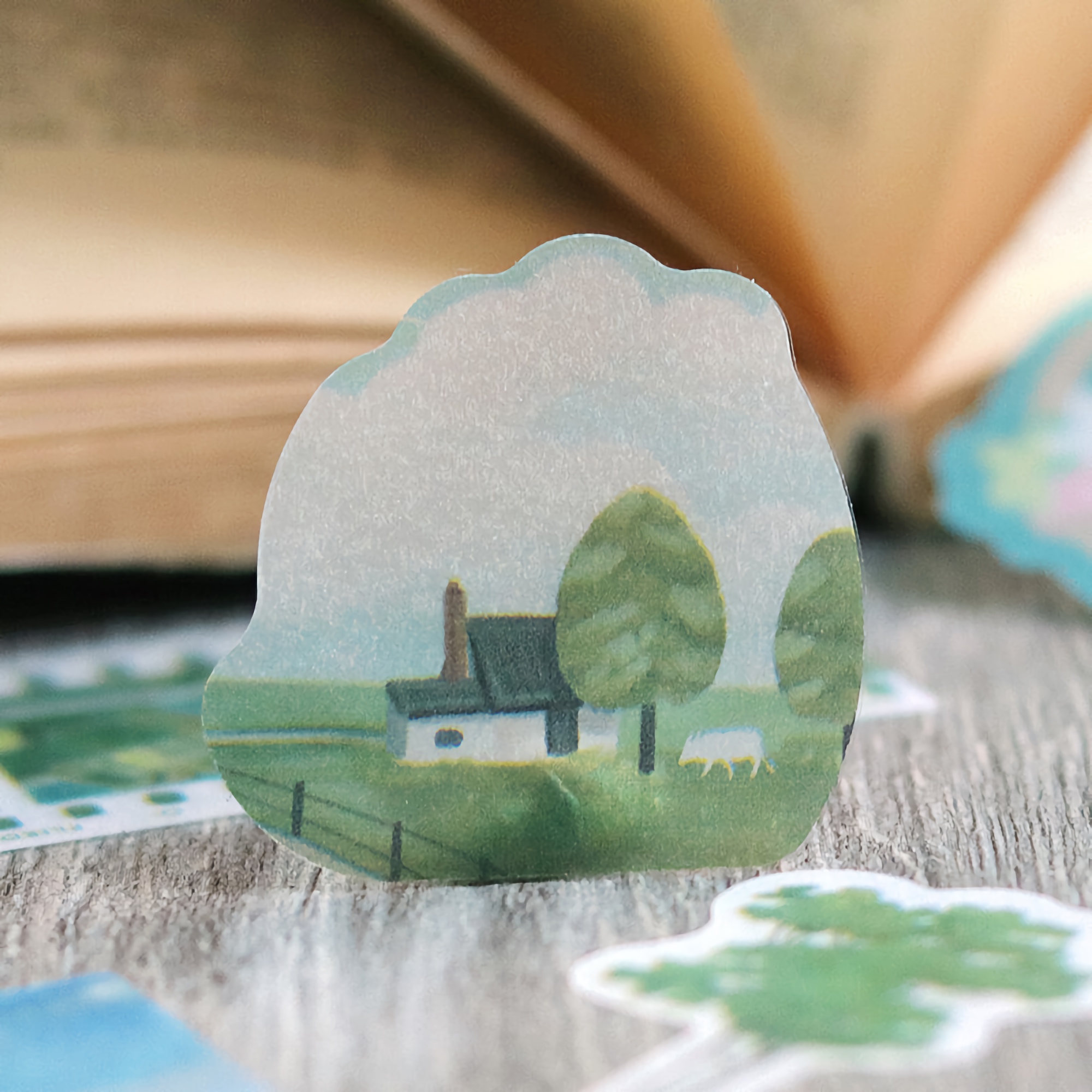 BGM Flake Stickers Travel Diary / Forest Tracing Paper