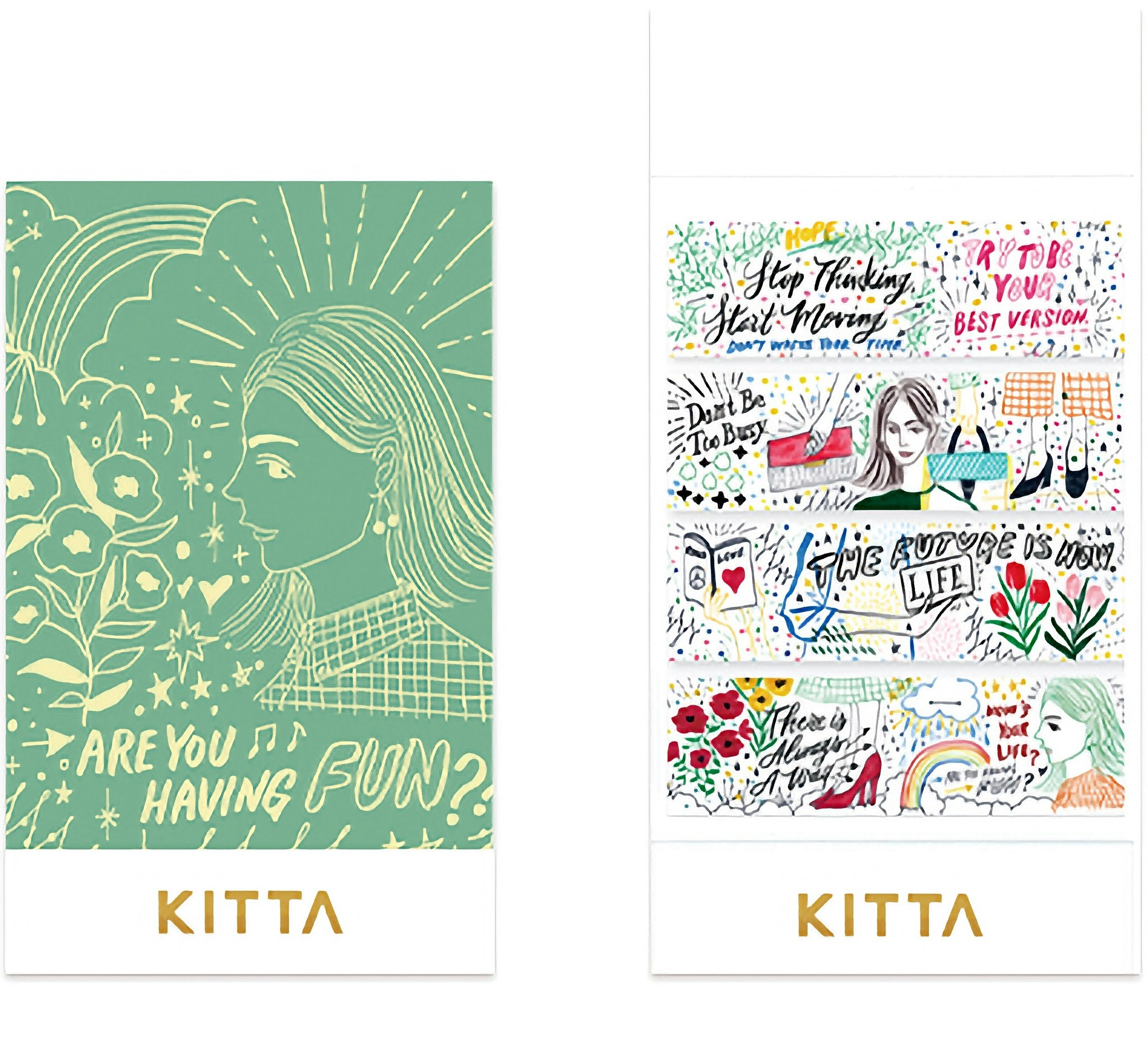 KITTA Basic Drawing Washi Tape
