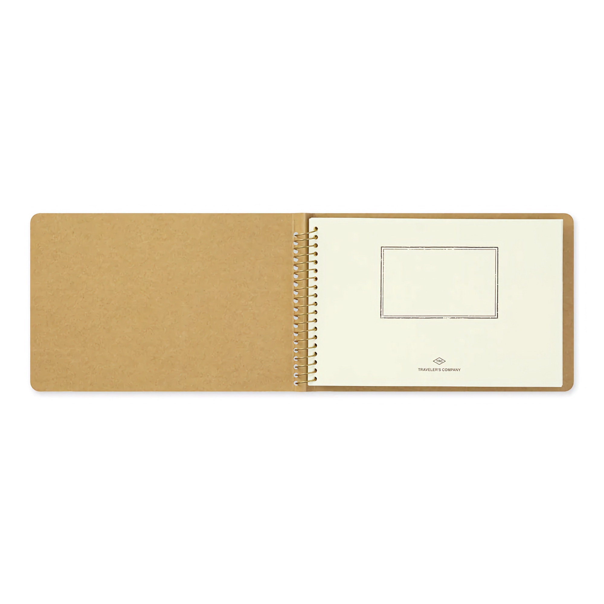 Traveler's Company Spiral Ring Notebook B6 Paper Pocket