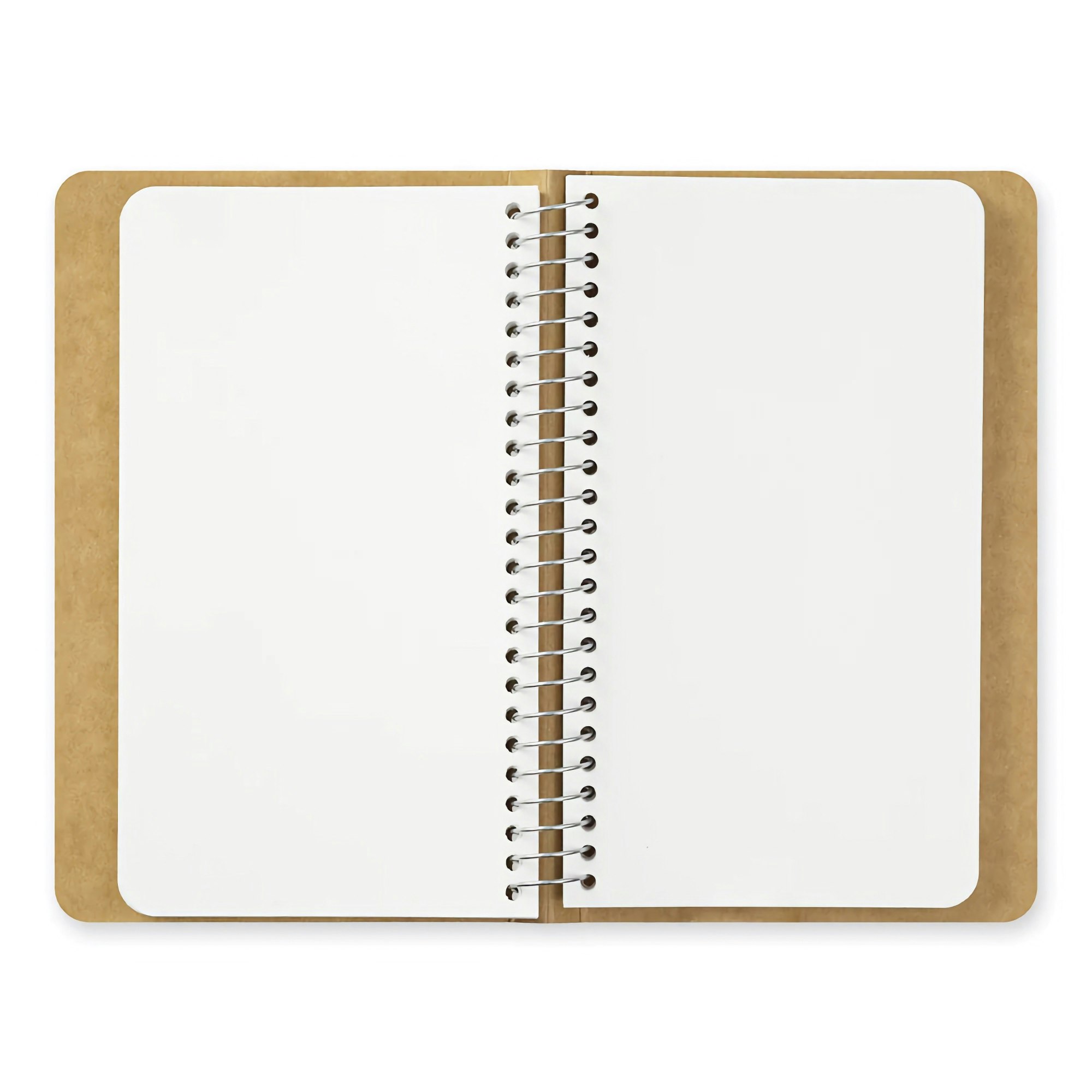 Traveler's Company Spiral Ring Notebook A6 Slim Blank