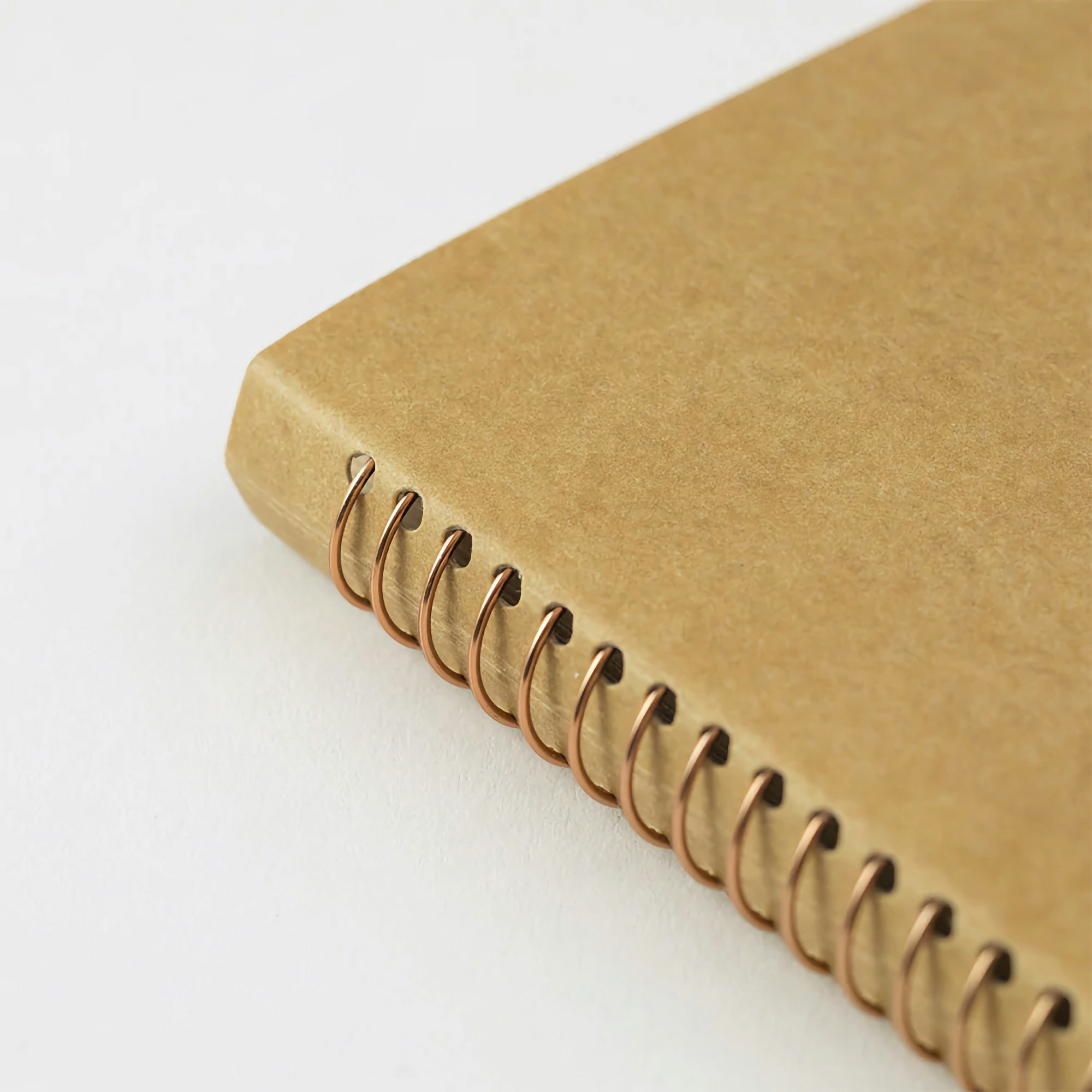 Traveler's Company Spiral Ring Notebook A6 Slim Kraft Paper
