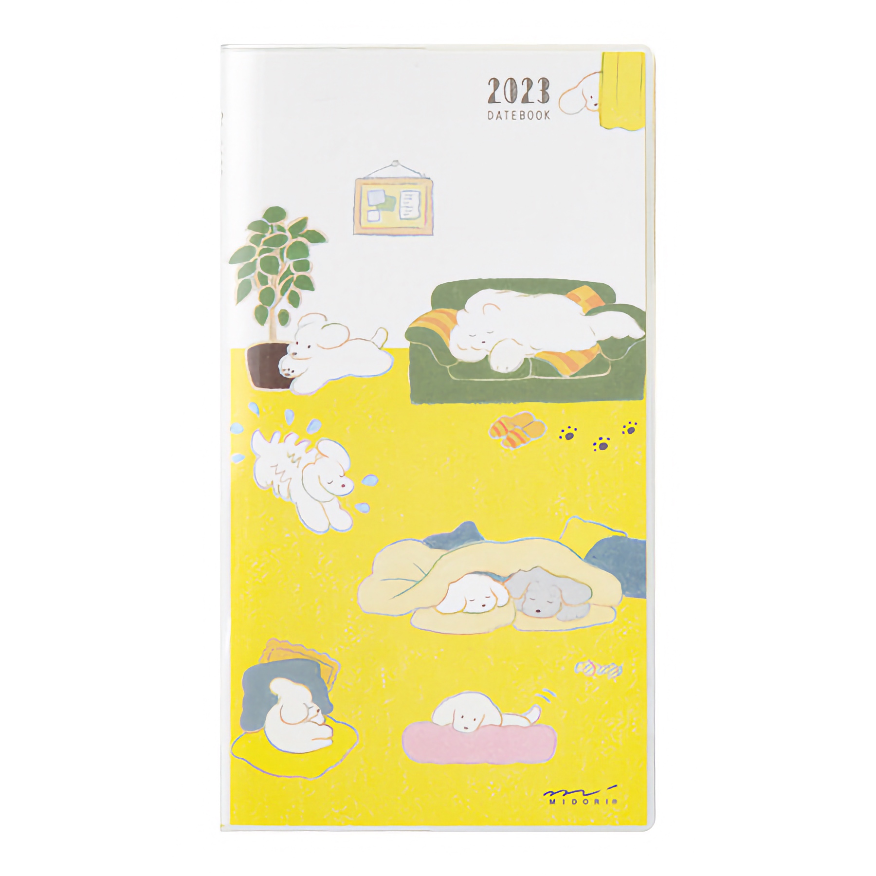 Midori MD 2023 Pocket Diary Slim Dog