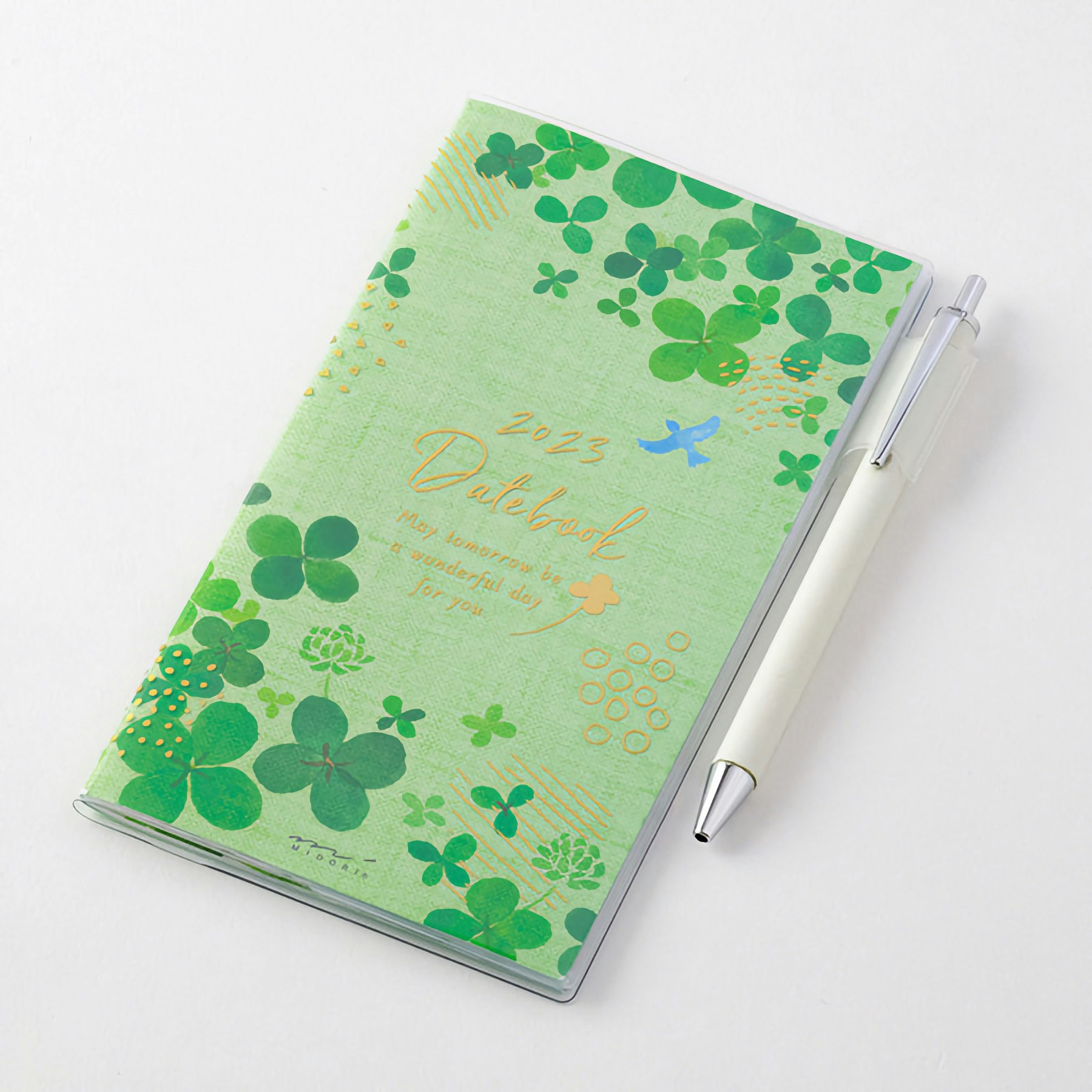 Midori MD 2023 Pocket Diary Slim Clover