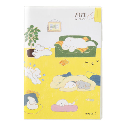 Midori MD 2023 Pocket Diary B6 Dog