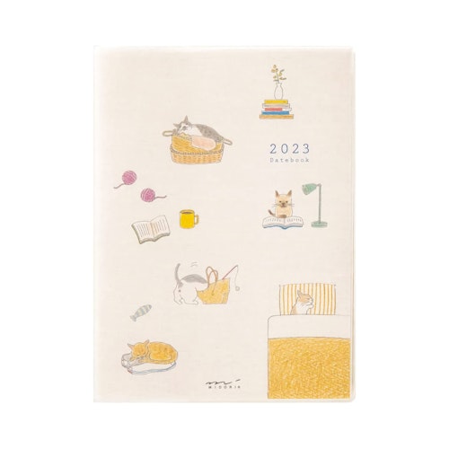 Midori MD 2023 Pocket Diary A6 Cat