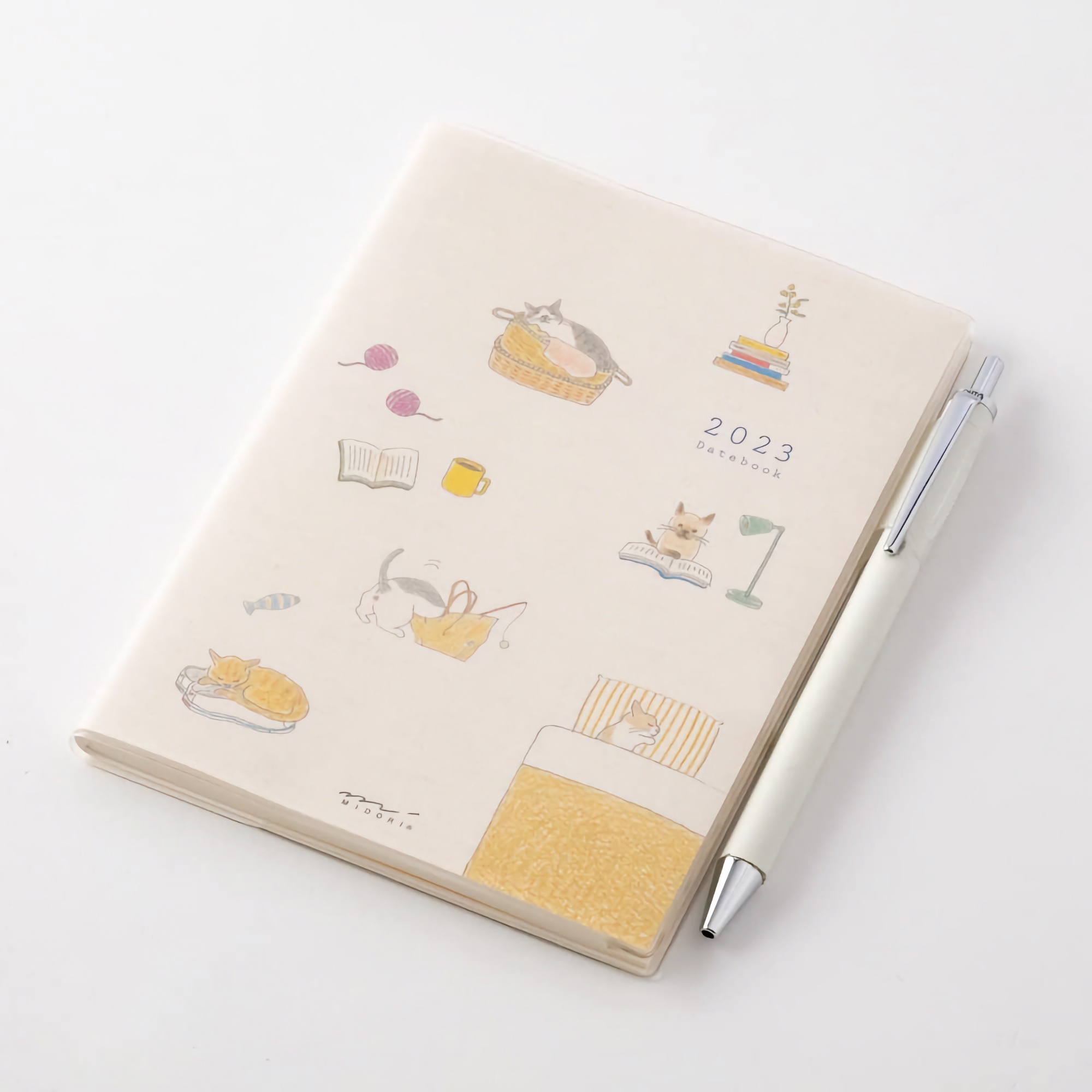 Midori MD 2023 Pocket Diary A6 Cat