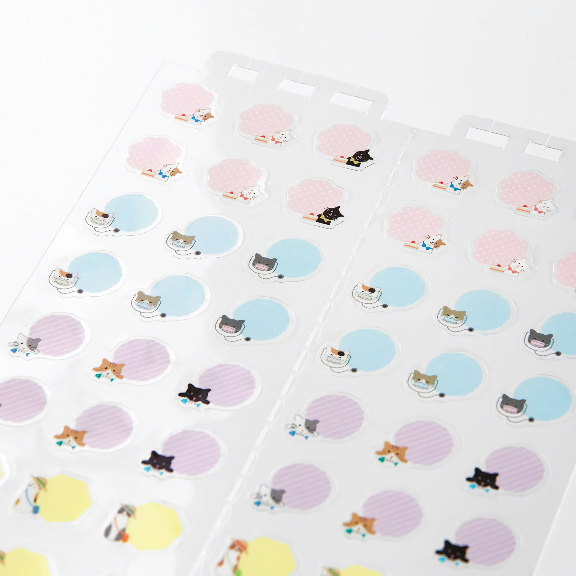 Midori 2023 Calendar Stickers M Cats