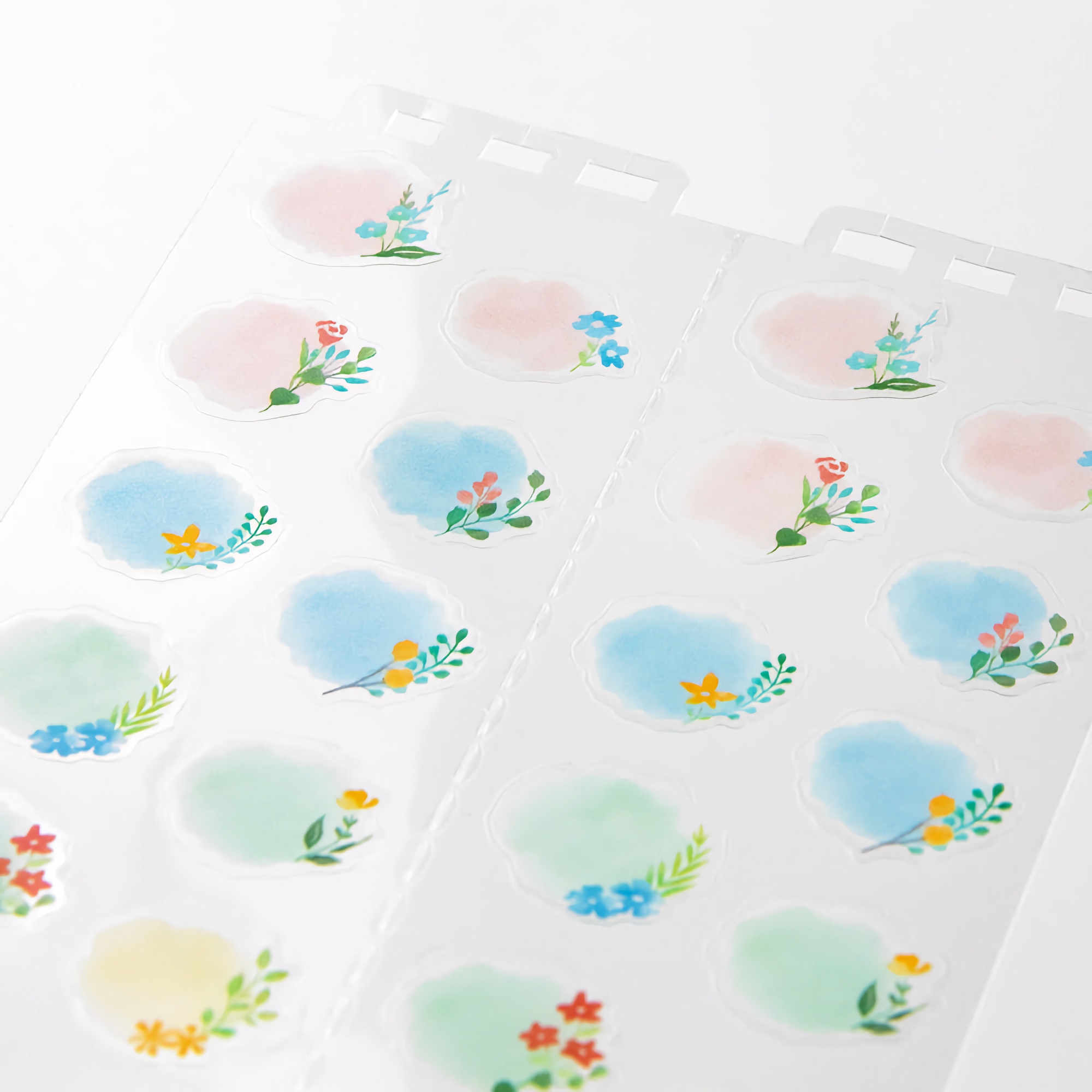 Midori 2023 Calendar Stickers L Flowers